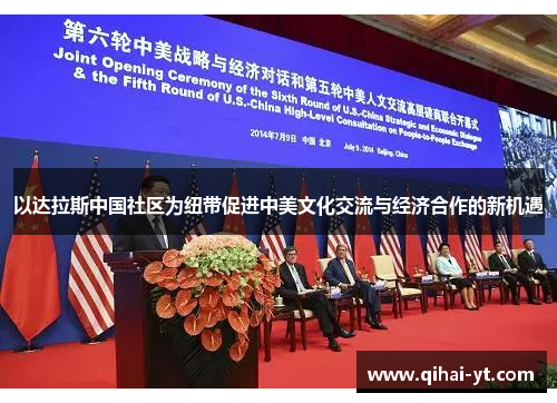 以达拉斯中国社区为纽带促进中美文化交流与经济合作的新机遇