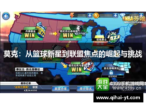 莫克：从篮球新星到联盟焦点的崛起与挑战